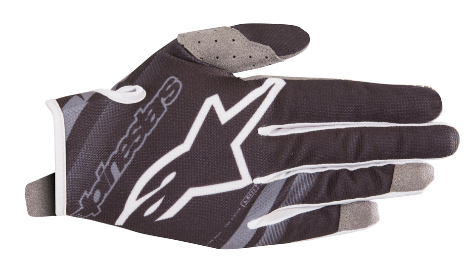 ALPINESTARS Youth Radar Gloves Black/Grey Yl 3541819-1190-L