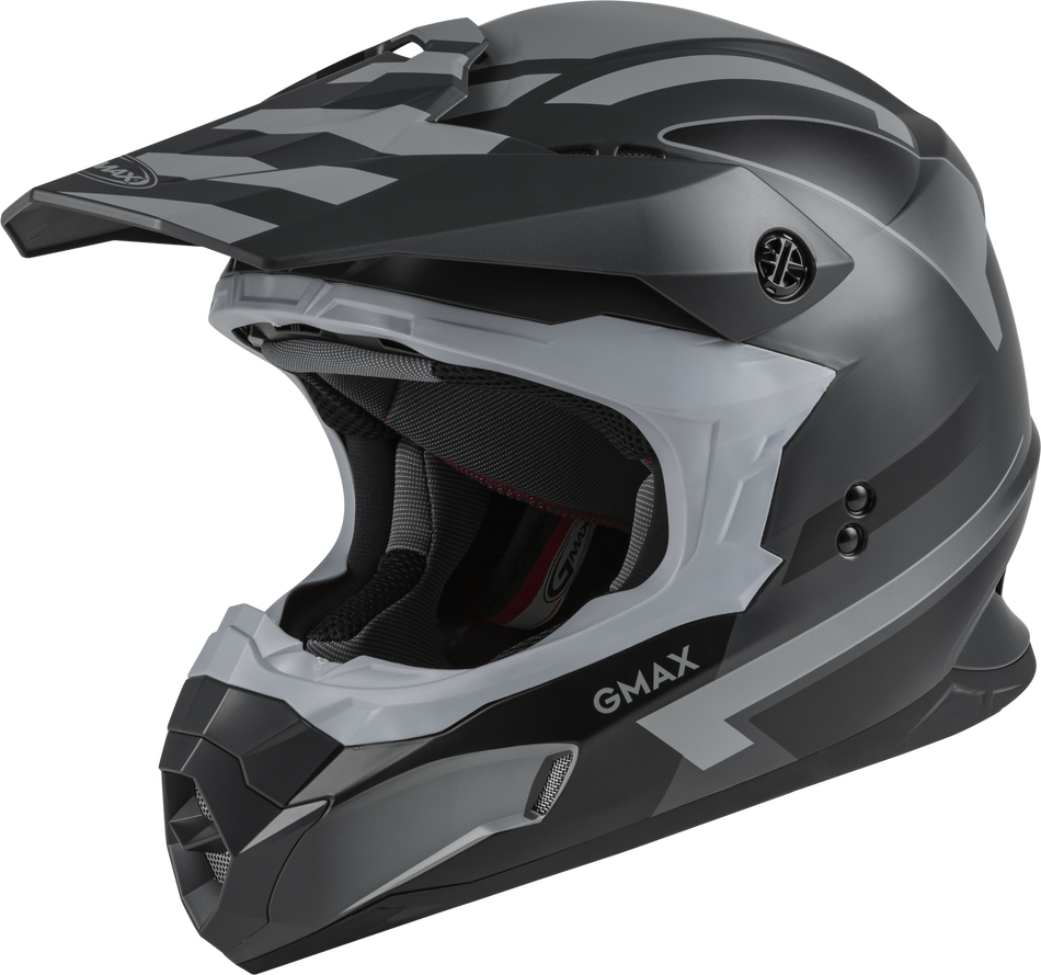 GMAX Mx-86 Off-Road Fame Helmet Matte Dark Grey/Black Xs D3864253