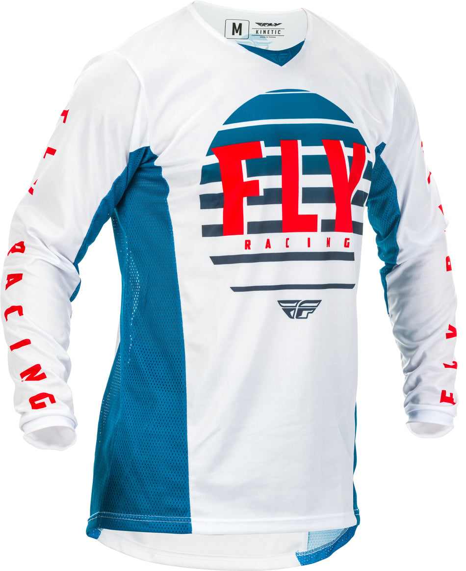 FLY RACING Kinetic K220 Jersey Blue/White/Red Xl 373-521X