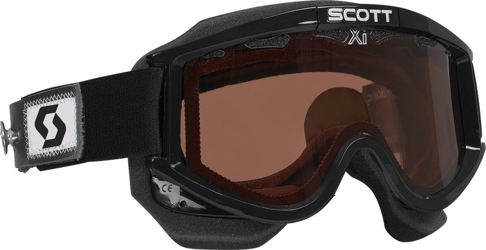 SCOTT 87 Otg Sno-X Goggle W/Speed Strap Black W/Acs Rose Lens 217794-0001108