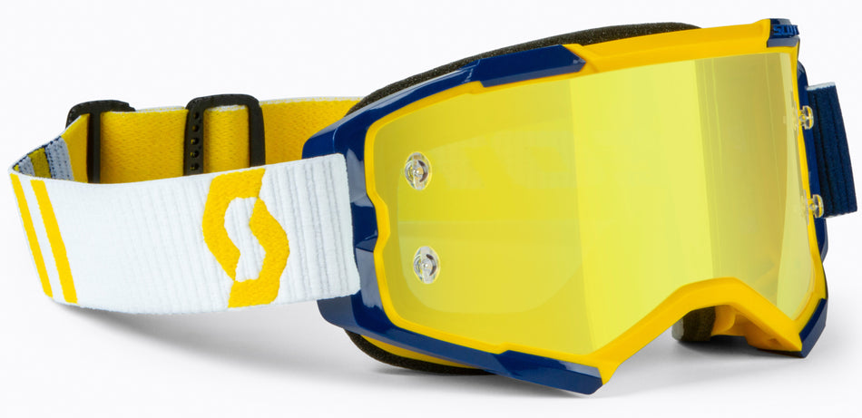 SCOTT Fury Goggle Yellow/Blue Yellow Chrome Works 272828-1300289