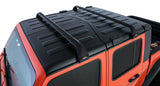 Rhino-Rack 07-22 Jeep Wrangler JK/JL 4 Door Hard Top Vortex SG 2 Bar Roof Rack - Black SG59