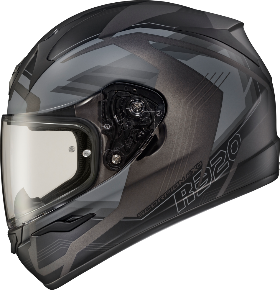 SCORPION EXO Exo-R320 Full-Face Helmet Hudson Phantom Lg 32-2035