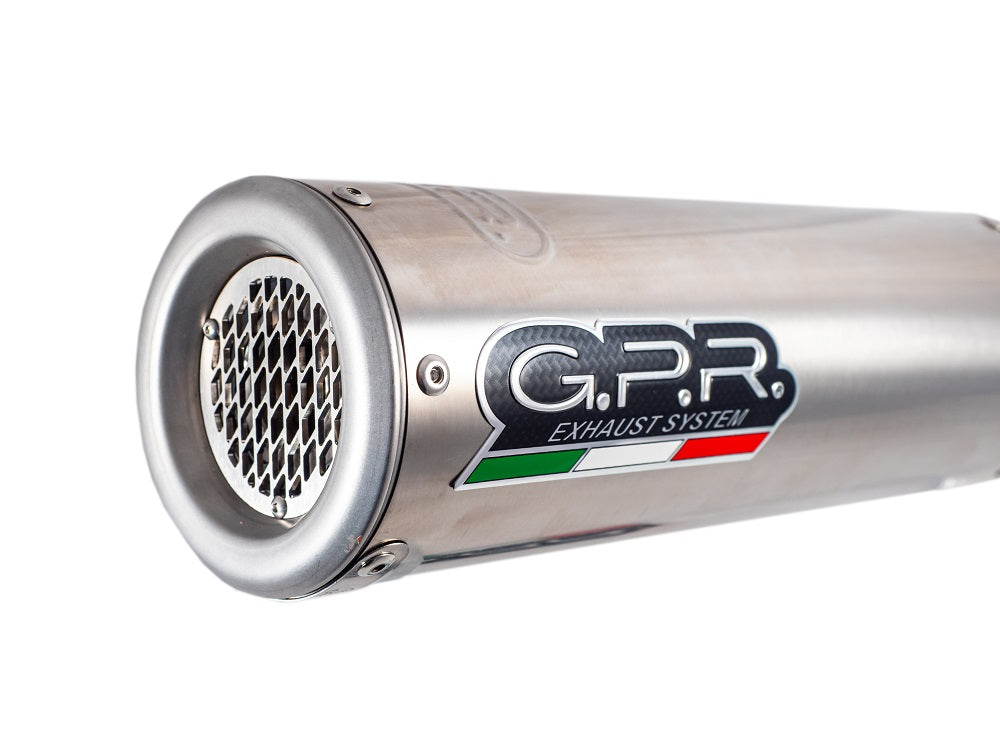 GPR Exhaust System Suzuki Hayabusa 1300 2017-2019, M3 Inox , Dual slip-on Including Removable DB Killers and Link Pipes  E4.S.165.M3.INOX