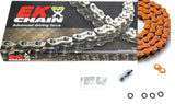 Ek chain 525 zvx3 series zx-ring chain 120 link orange