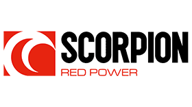 Scorpion Red Power Slip-On Exhaust Honda GROM 2021- Black Ceramic PHA199BCER