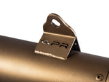 GPR Exhaust System Triumph Bonneville Thruxton 900 2004-2008, Ultracone Bronze Cafè Racer, Universal silencer, Including Removable DB Killer, without Link Pipe  CAFE.74.ULTBRZ