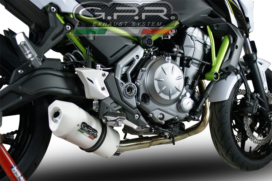 GPR Exhaust System Kawasaki Ninja 650 2021-2023, Albus Evo4, Full System Exhaust, Including Removable DB Killer  E5.CO.K.161.1.DBHOM.ALBE5