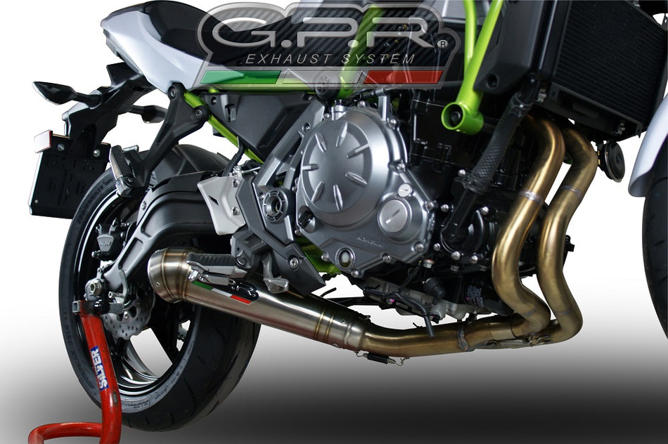 GPR Exhaust System Kawasaki Ninja 650 2021-2023, Powercone Evo, Full System Exhaust, Including Removable DB Killer  E5.CO.K.161.1.DBHOM.PCEV